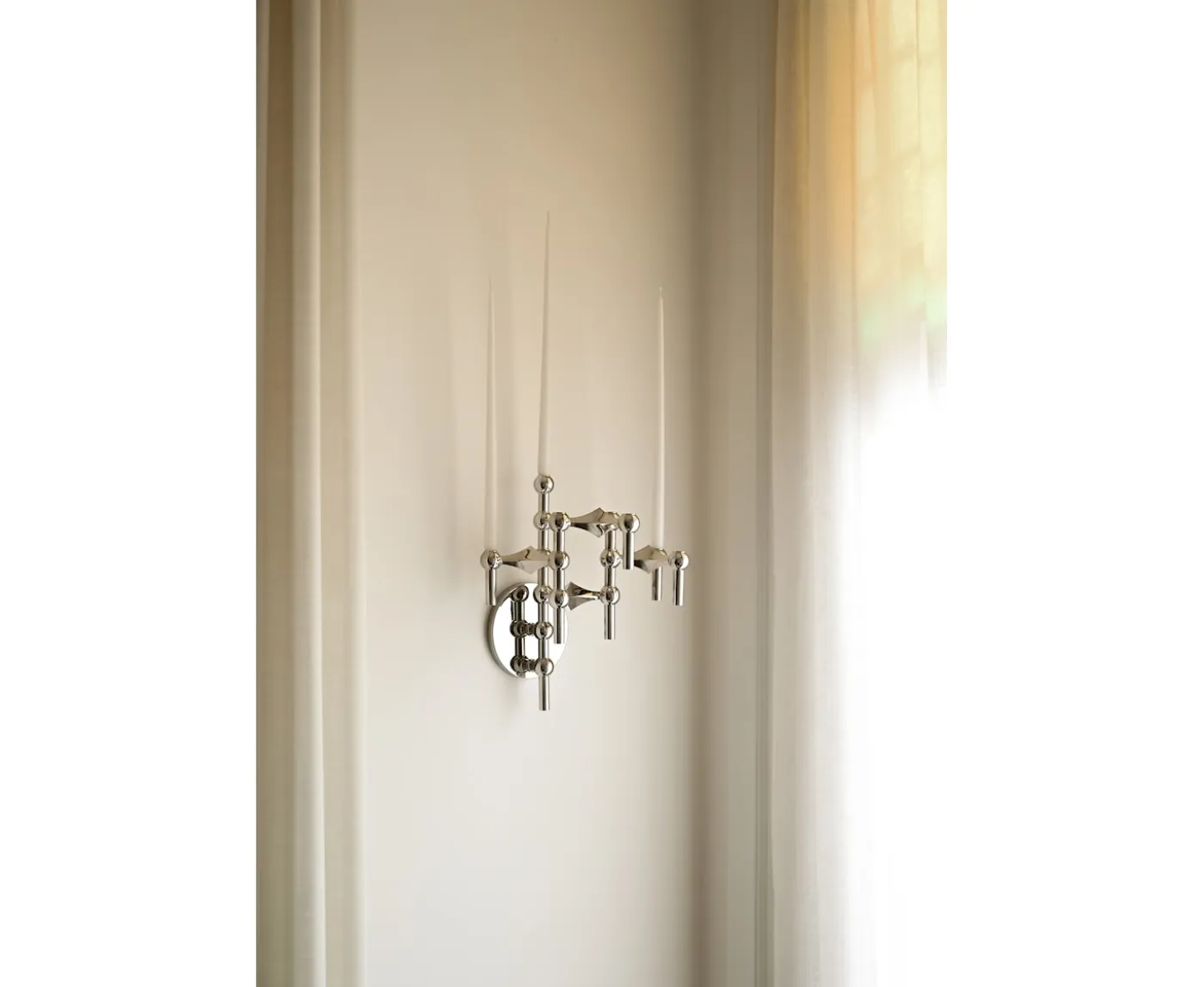 Stoff STOFF Nagel Ljusstake Chrome