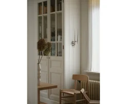 Stoff STOFF Nagel Väggljusstake Chrome