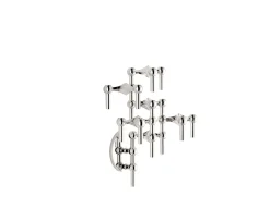 Stoff STOFF Nagel Väggljusstake Chrome