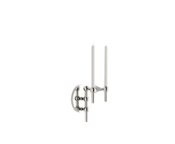 Stoff STOFF Nagel Väggljusstake Chrome