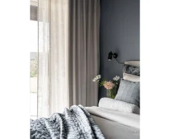 Svanefors Ana Gardinlängd Natur 280cm 2-pack