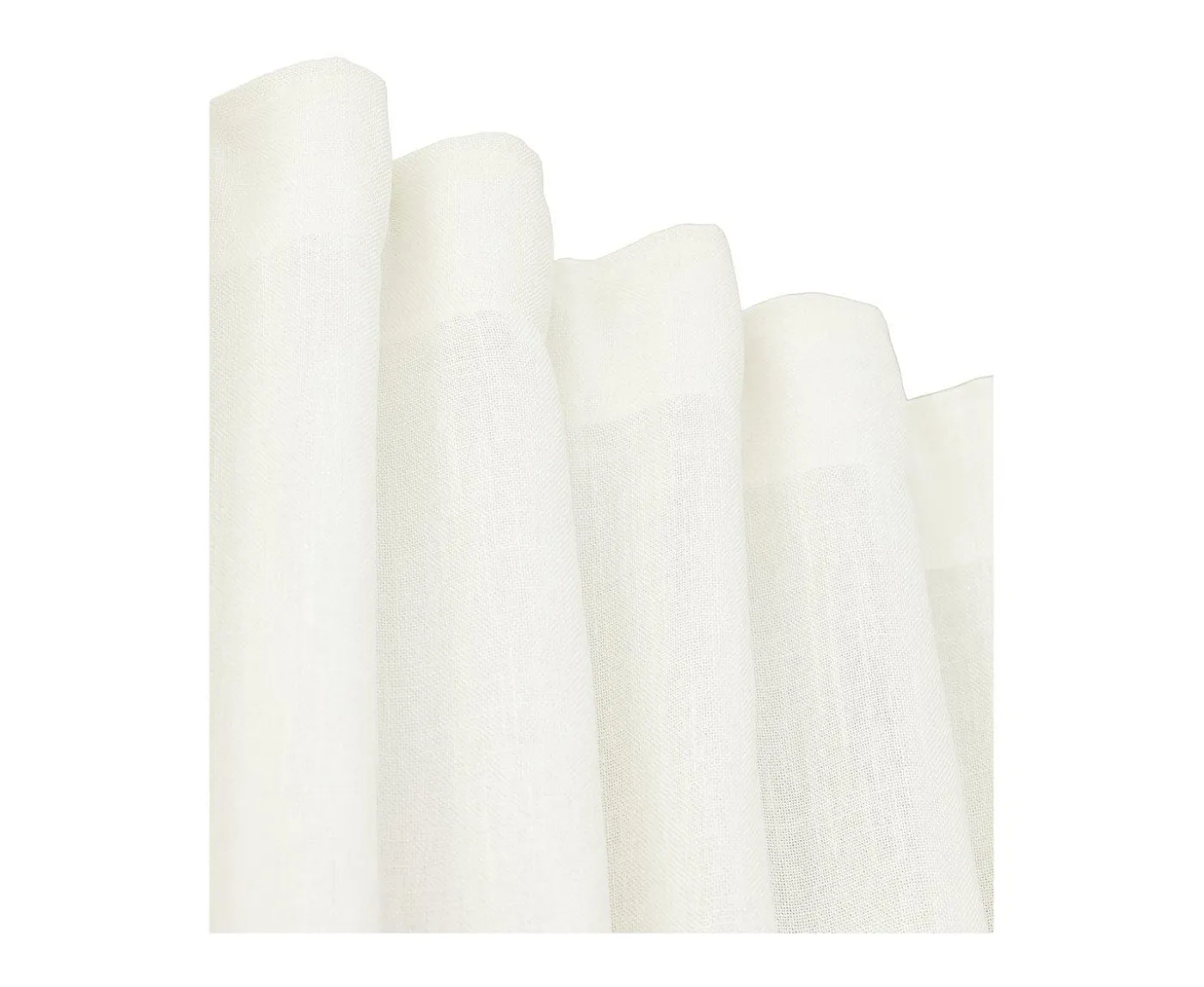 Svanefors Cecil Gardinlängd Offwhite 350cm 2-pack
