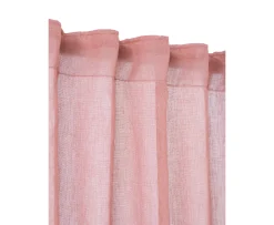 Svanefors Diana Gardinlängd Rosé 140x280 2-pack