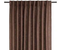 Svanefors Harper Gardinlängd Nougat 140x280 2-pack