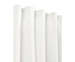 Svanefors Julie Gardinkappa Linne Offwhite 50x250