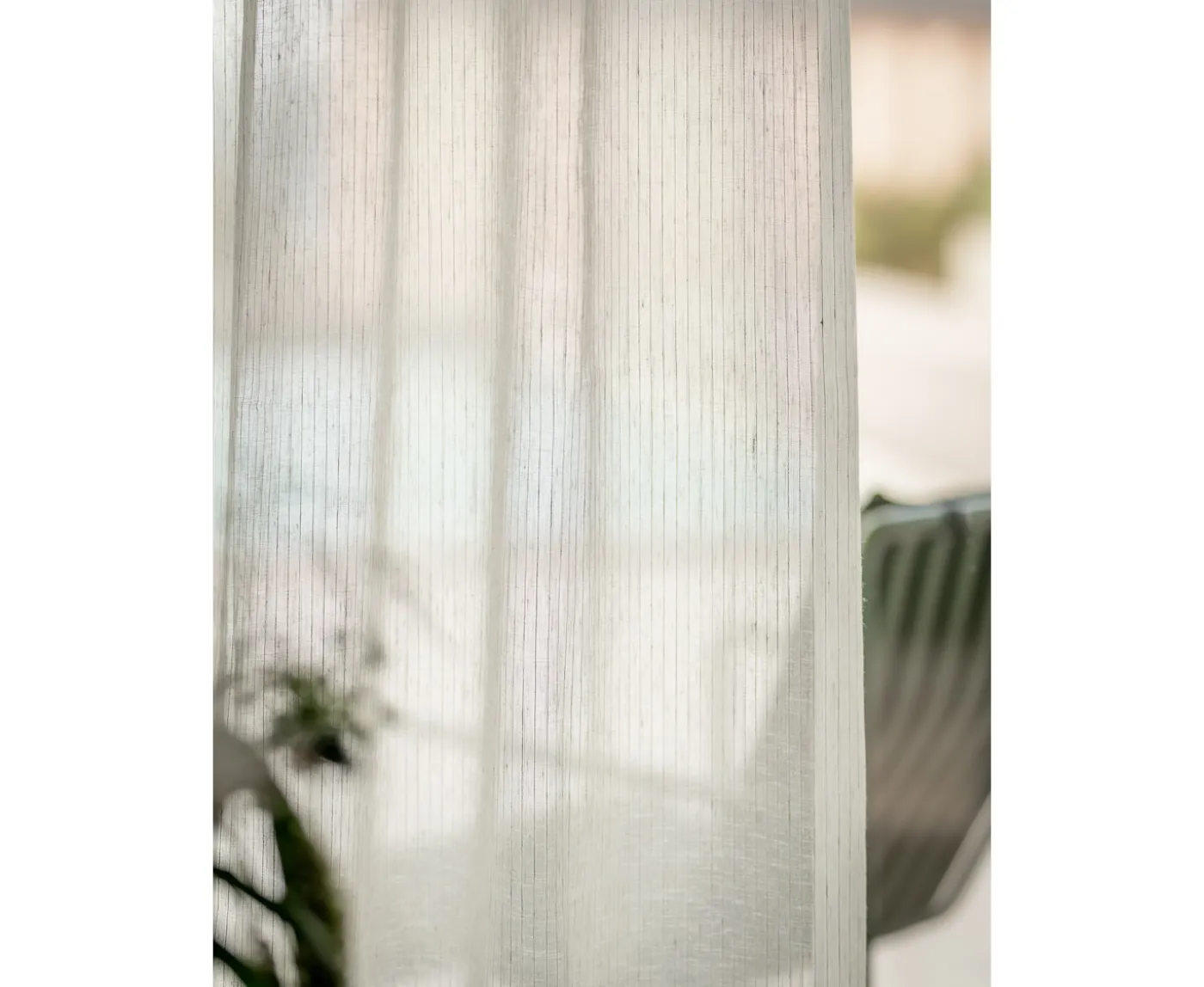 Svanefors Randy Gardinlängd Natur 280cm 2-pack
