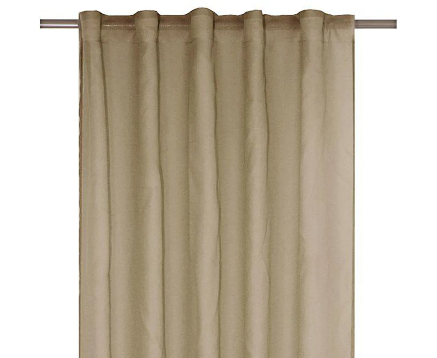 Svanefors Rimy Gardinlängd Beige 300cm 2-pack