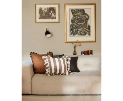 Svanefors Ida Kuddfodral Fudge 50x50