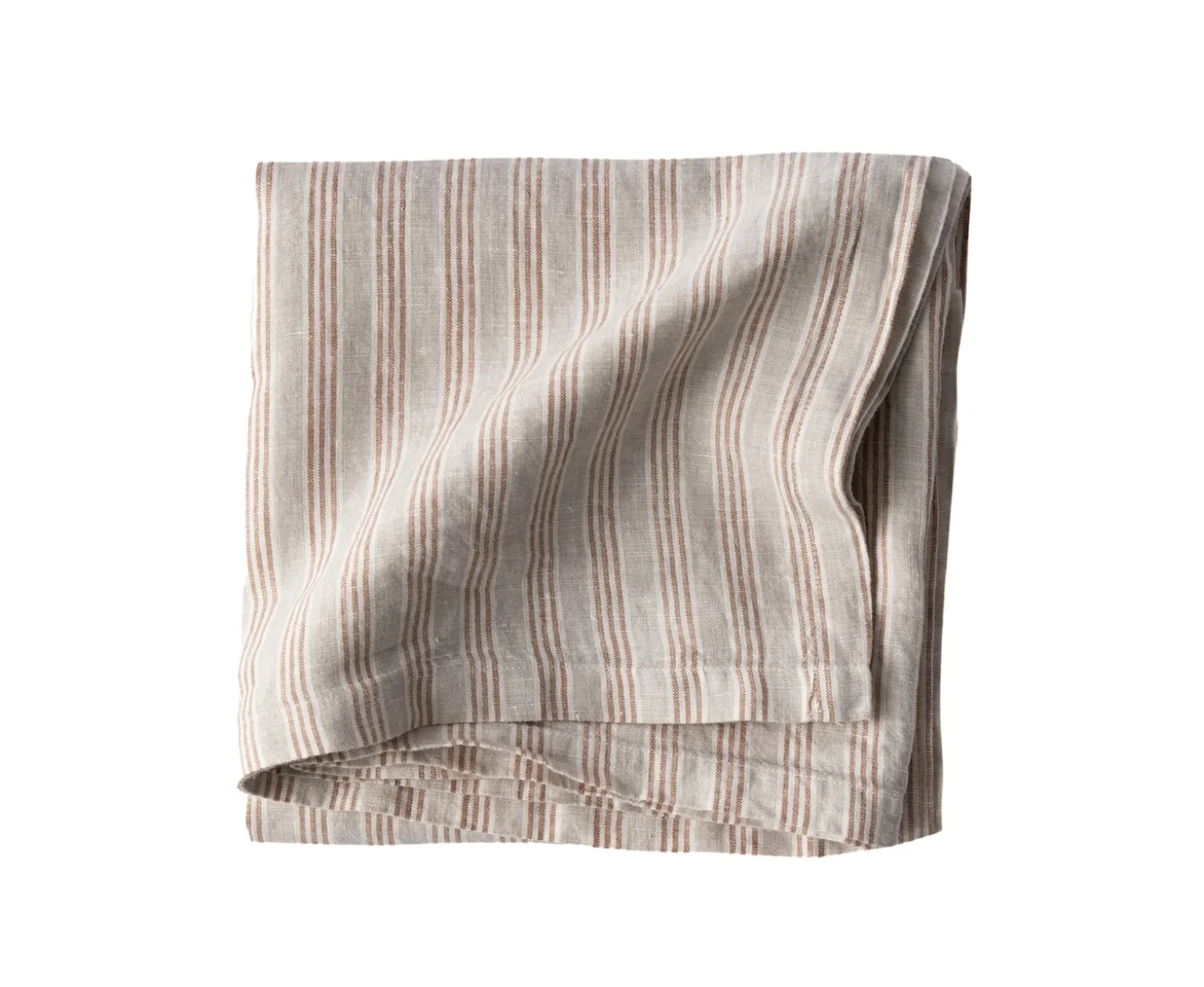 Tell me more Duk Linne Hazelnut Stripe 175x175