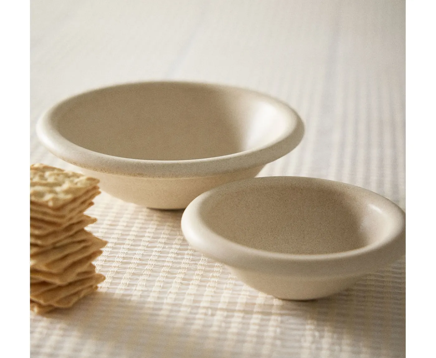 Tell me more Elba Skål Sand Beige Xsmall 2-pack