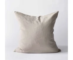 Tell me more Kuddfodral/Örngott Linne Warm Grey 65x65