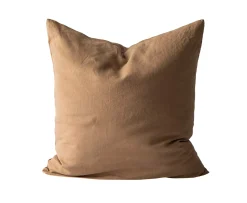 Tell me more Kuddfodral/Örngott Linne Hazelnut 65x65