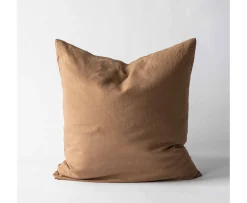 Tell me more Kuddfodral/Örngott Linne Hazelnut 65x65