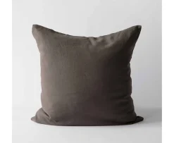 Tell me more Kuddfodral/Örngott Linne Taupe 65x65