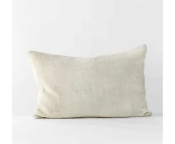 Tell me more Margaux Kuddfodral Linne Wheat 40x60