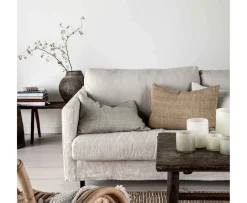 Tell me more Margaux Kuddfodral Linne Pampas 40x60