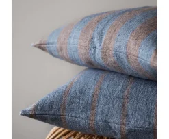 Tell me more Melvin Kuddfodral Beige Stripe 50x50