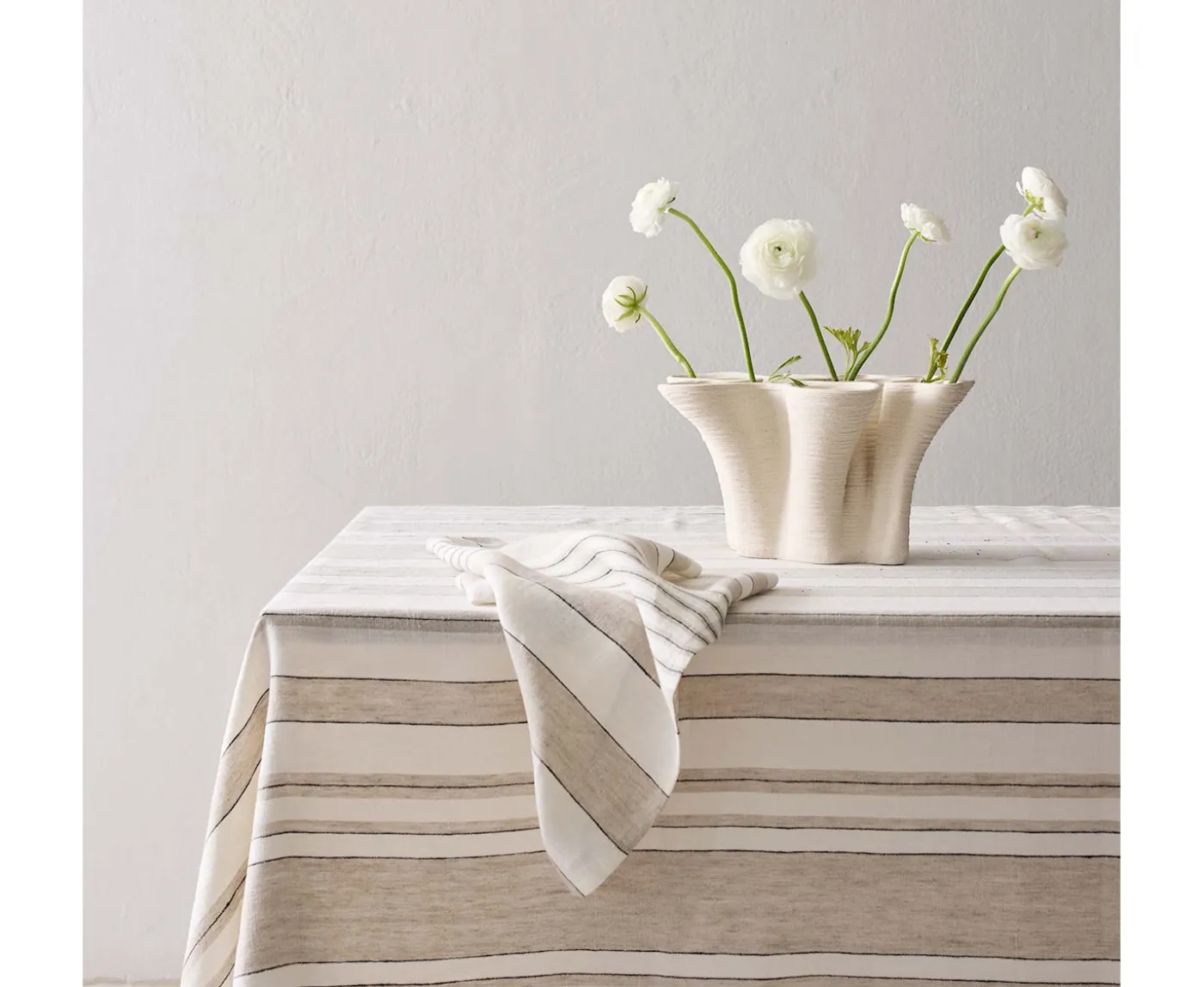Tell me more Noah Duk Beige Stripe 145x270