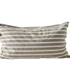 Tell me more Örngott Olive Stripe 50x90