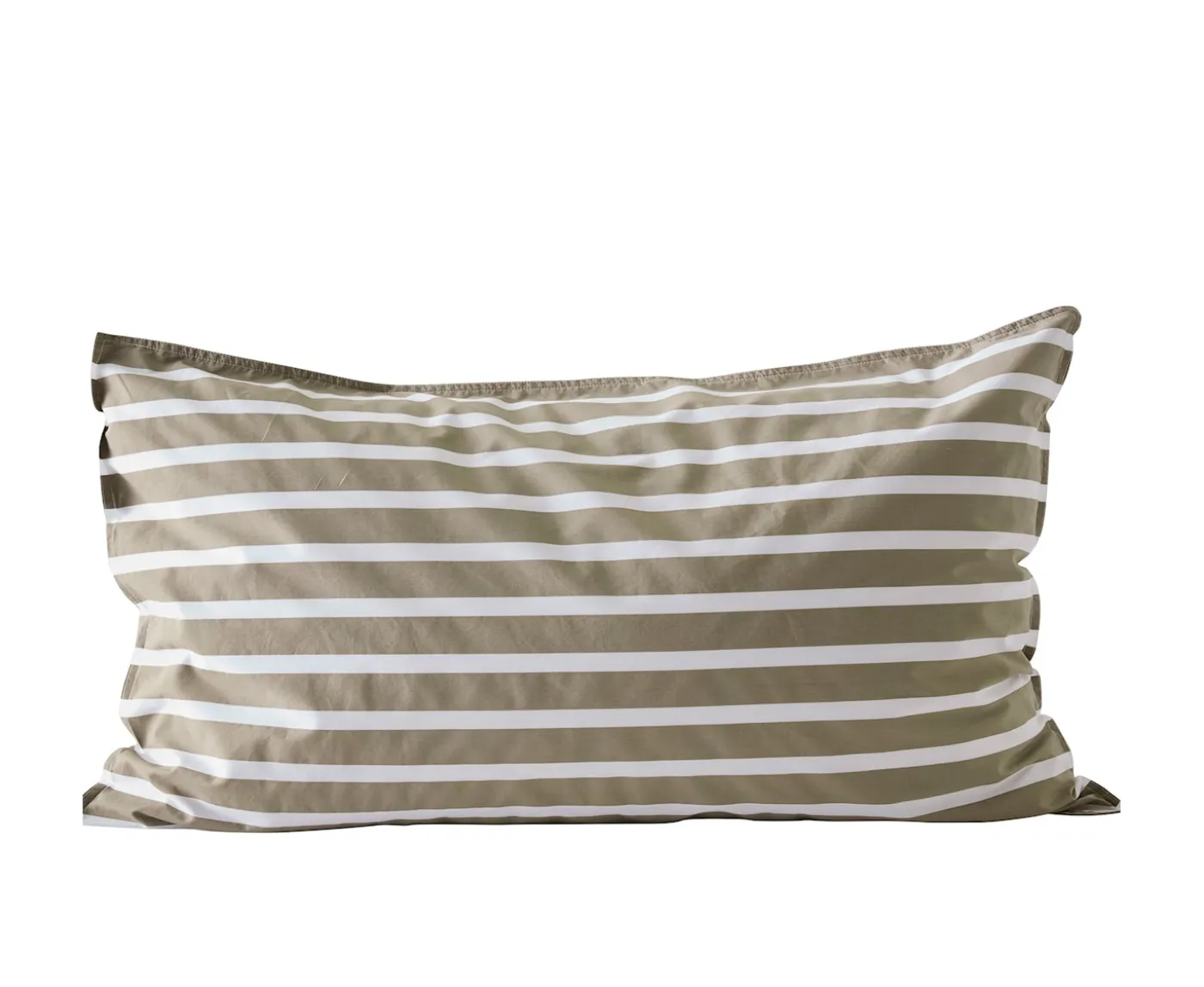 Tell me more Örngott Olive Stripe 50x90
