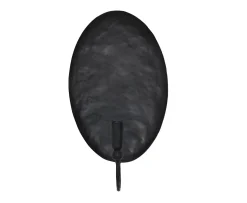 Tell me more Boule Oval Väggljusstake Black