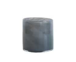 Tell me more Lyric Ljuslykta Dark Grey 8cm