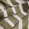 Tell me more Påslakan Olive Stripe 240x220