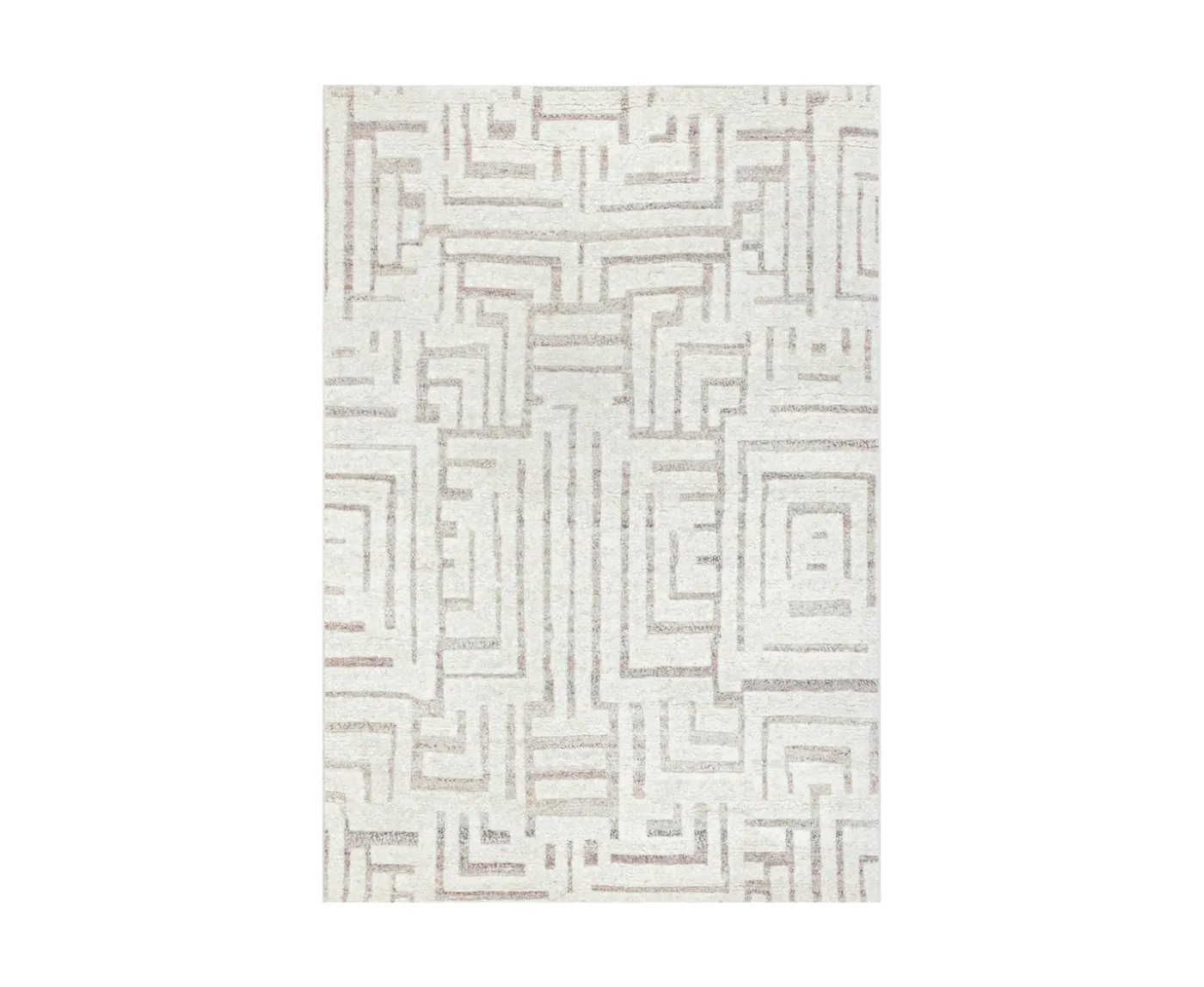 Tell me more Viby Ullmatta Ivory/Brown 200x300
