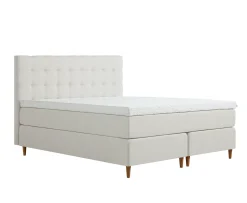 Tempur Promise Kontinentalsäng Ivory 180x200 ProLuxe SmartCool 10cm Mjuk Rundat Ekben 12cm
