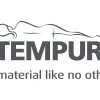 Tempur Promise Kontinentalsäng Dark Grey 160x200 Pro Plus SmartCool 8cm Mjuk Metallben Krom 12cm