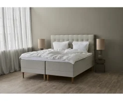 Tempur Promise Ramsäng Ivory 180x200 Pro Plus SmartCool 8cm Mjuk Rundat Ekben 19cm