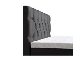 Tempur Promise Stitch Sänggavel Dark Grey 90x128