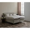 Tempur Promise Ställbar Säng Warm Grey 90x200 Pro Plus SmartCool 8cm Mjuk Rundat Ekben 19cm