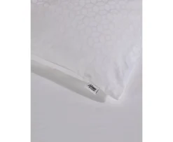 Tempur Satin Luxe Jacquard Påslakan Vit Enkel