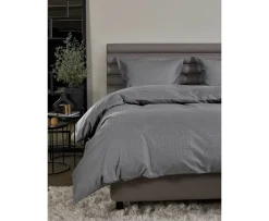 Tempur Satin Luxe Jacquard Örngott Antracit 50x60