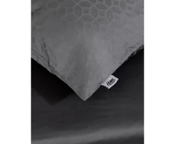 Tempur Satin Luxe Jacquard Örngott Antracit 50x60