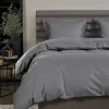 Tempur Satin Luxe Jacquard Påslakan Antracit Enkel