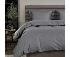 Tempur Satin Luxe Jacquard Påslakan Antracit Enkel