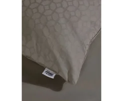 Tempur Satin Luxe Jacquard Påslakan Natur 225x220