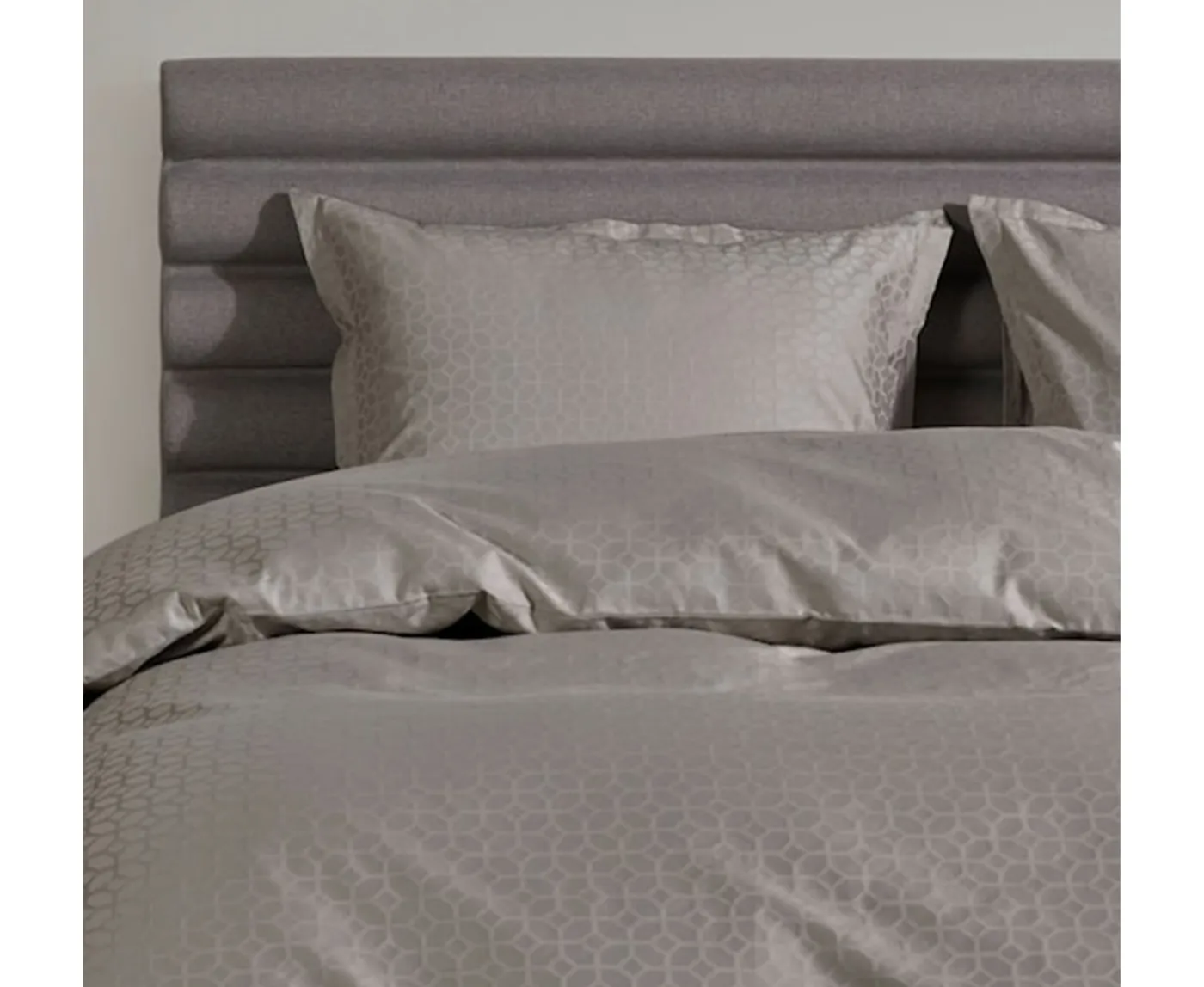 Tempur Satin Luxe Jacquard Örngott Natur 50x60
