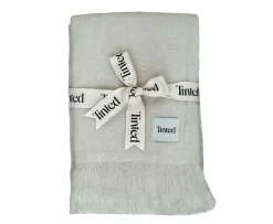 Tinted Fridh Ullpläd Solid Off White 130x170
