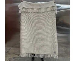 Tinted Janzen Bouclépläd Off-White 130x170