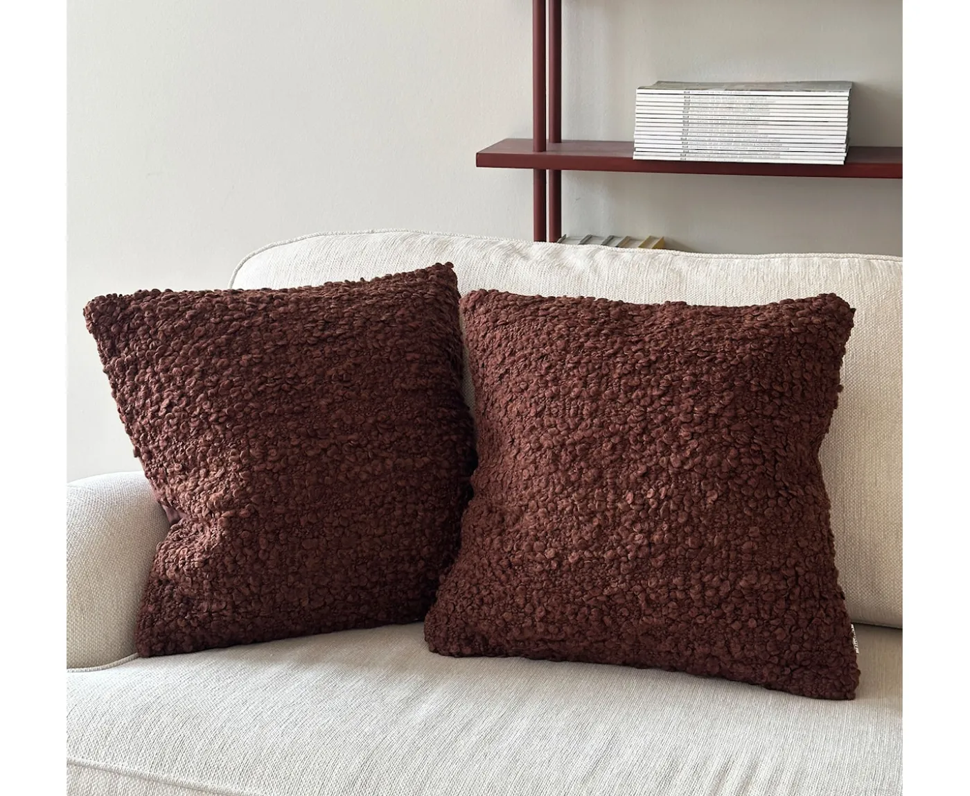 Tinted Levantin Prydnadskudde Dark Brown 45x45