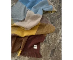 Tinted Lovstrand Ullpläd Brown/Multi 130x170