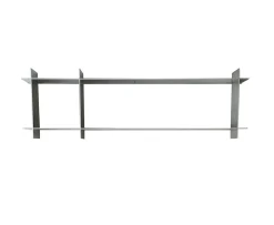 Tinted Ark Hylla Aluminium 120x36