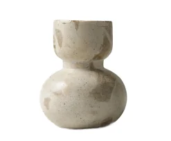 Tinted Asker Stone Ljusstake Beige 10cm
