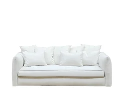 Tinted Cornell Soffa Bouclé Classic Offwhite 225cm