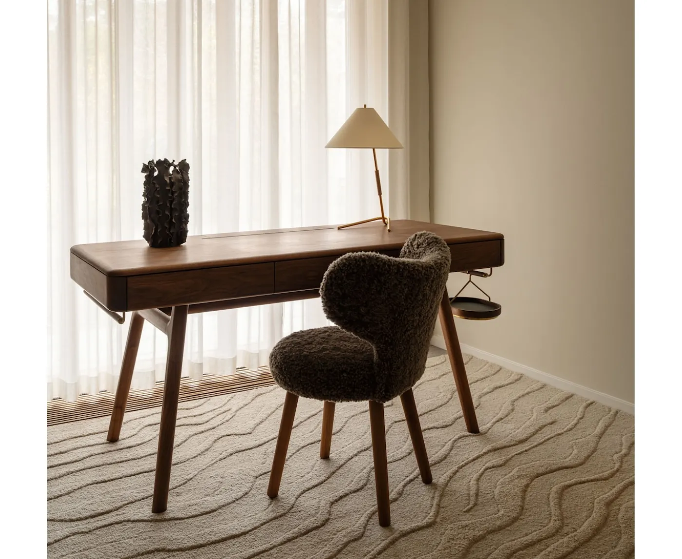 Tinted Duvell Ullmatta Light Beige 200x300