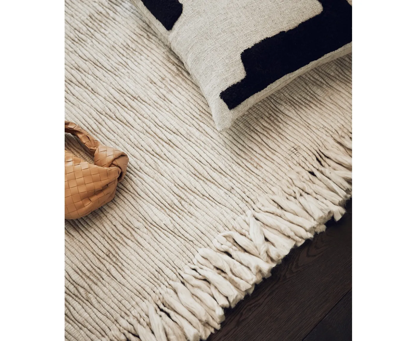 Tinted Fagerlund Ullmatta Beige/Offwhite 170x240