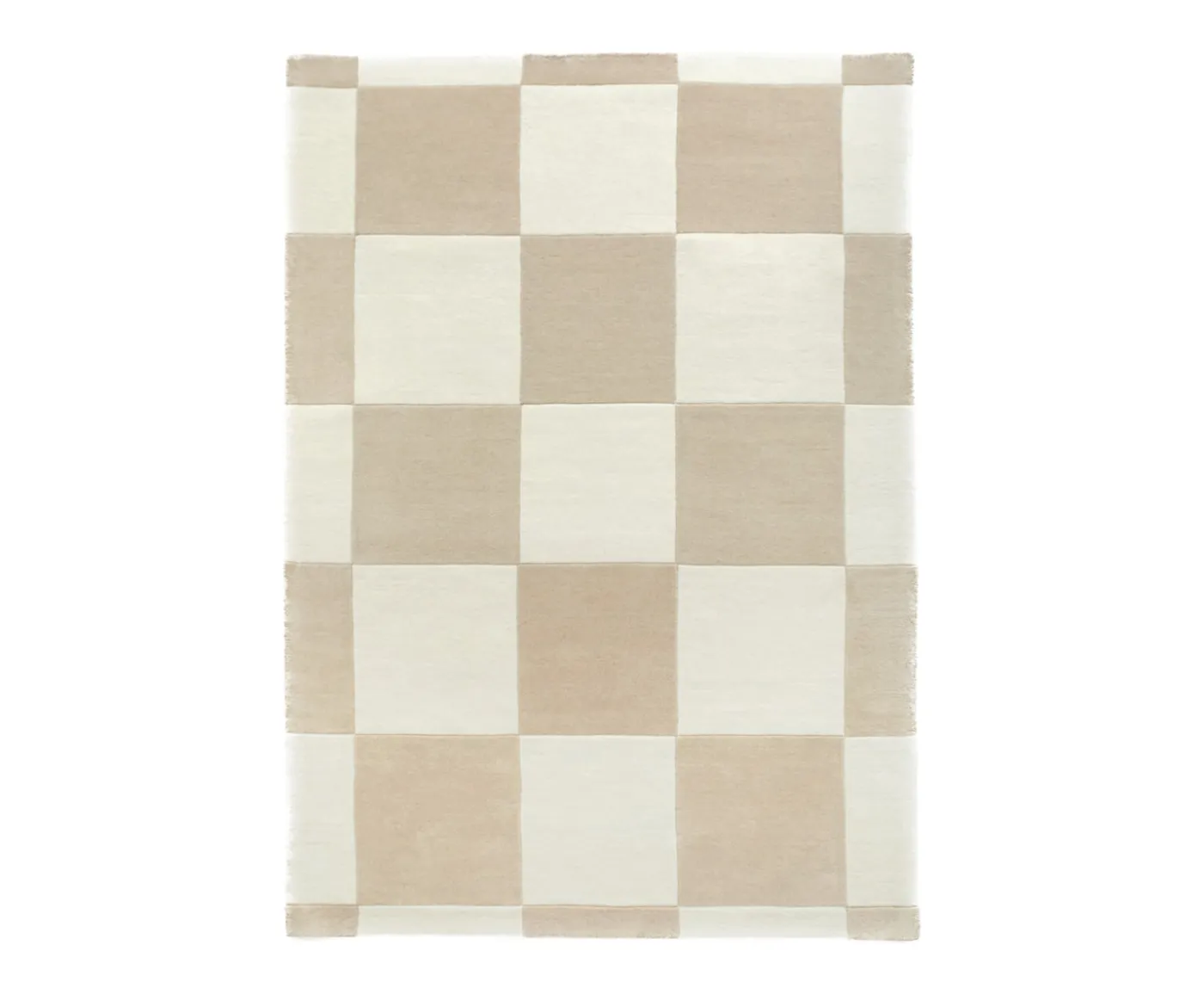 Tinted Hafstrom Ullmatta Beige/White 170x240